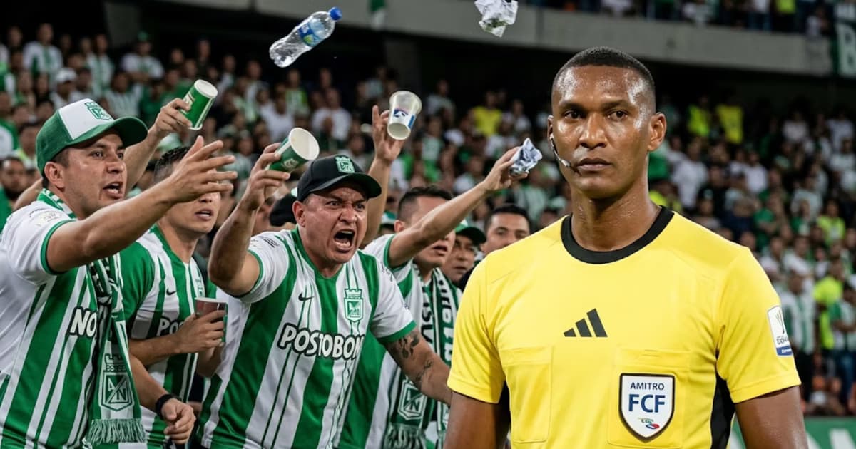 Hinchas de Nacional criticaron a Diego Ulloa por no medir con la misma vara dos jugadas frente a Millonarios