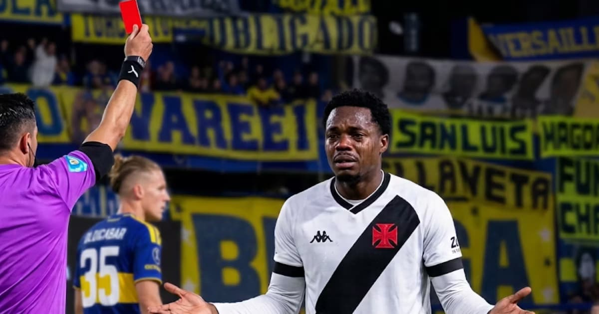Vasco da Gama vence 1-0 a Boca, pero Carlos Andrés Gómez arriesga dura sanción