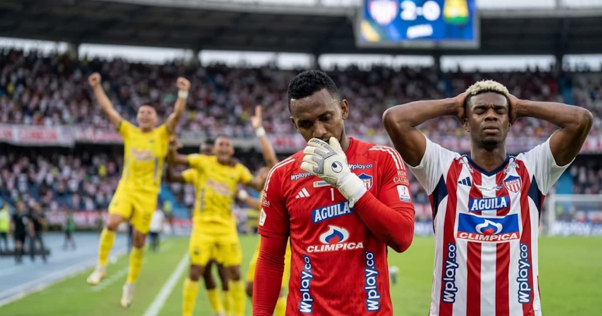 Jefersson Martínez y Pablo Ortíz ponen en duda su continuidad en Junior tras errores ante Bucaramanga