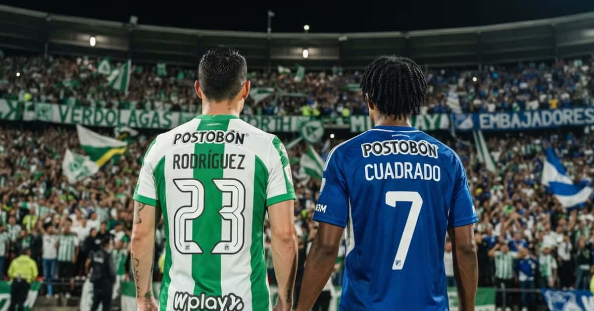 James y Cuadrado