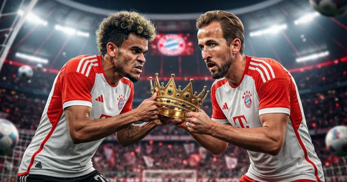 Luis Díaz y Harry Kane