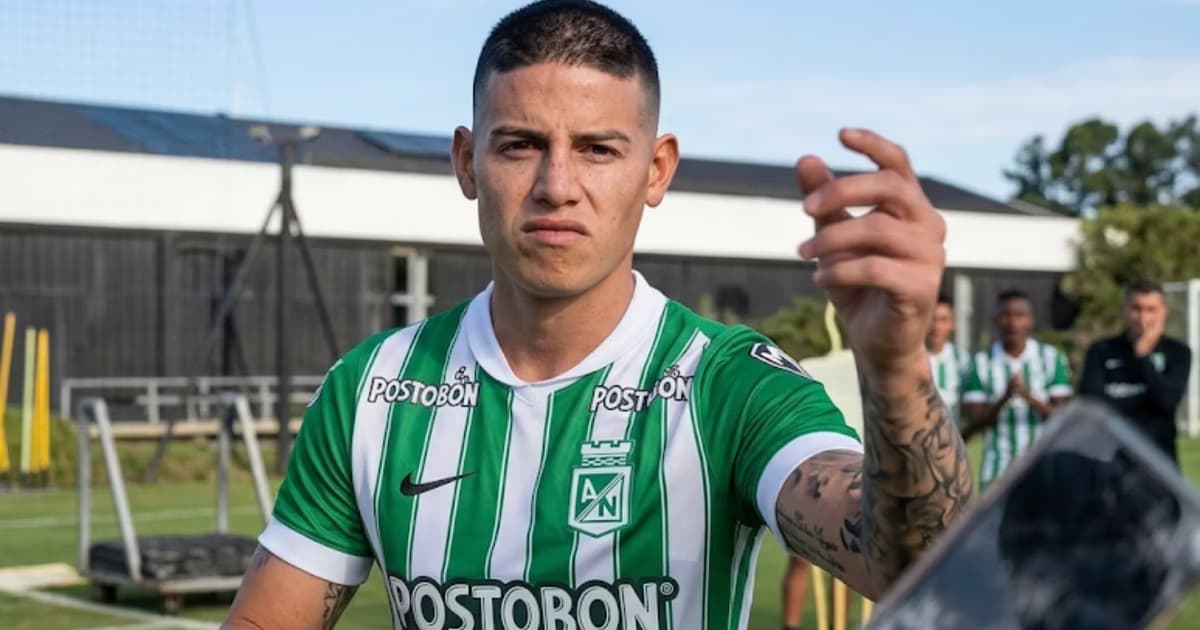 James Rodríguez, en polémica por negarle foto a niño, horas antes del Nacional vs DIM