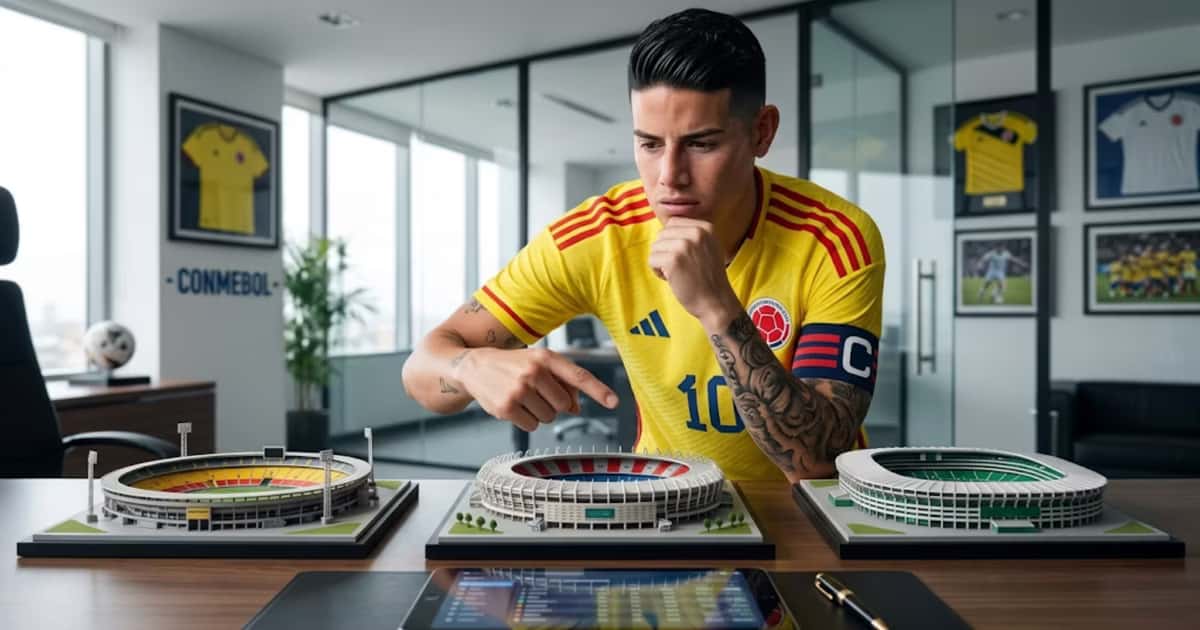 Tres ciudades se pelean la sede para la gran despedida de James Rodríguez en Colombia