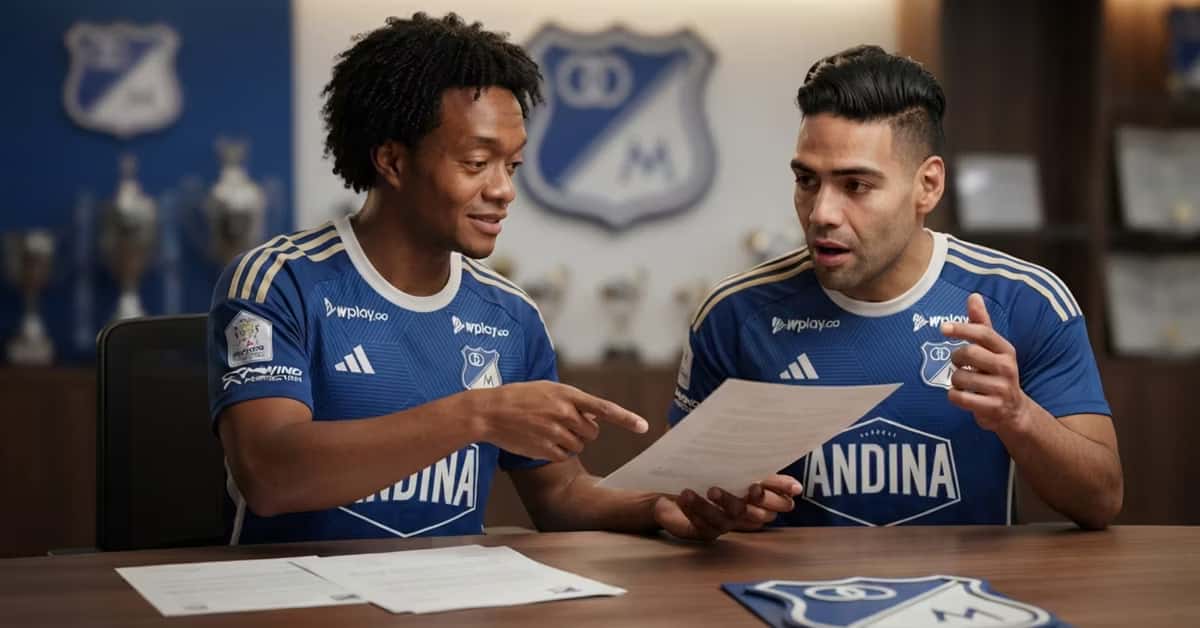 Cuadrado y Falcao