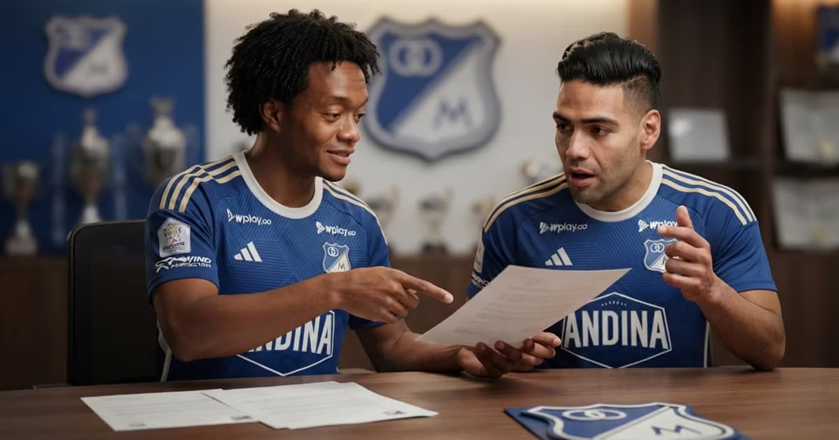 Cuadrado y Falcao