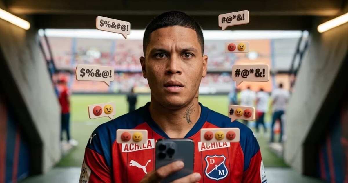 Hinchas del DIM se burlan de Juanfer Quintero tras su aparición en evento