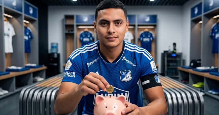 Millonarios podría ahorrar dinero en fichajes para 2027 gracias a Stiven Vega