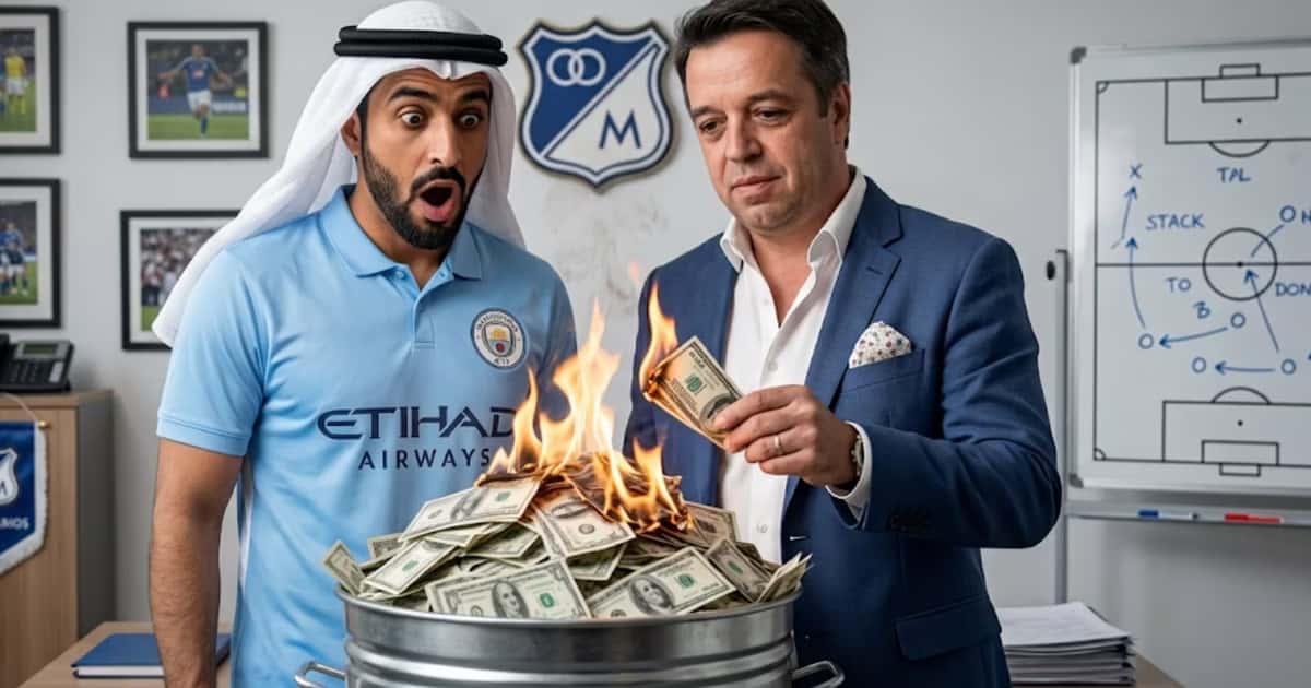 Gustavo Serpa le dirá no a la oferta de 78 millones del City Group por Millonarios