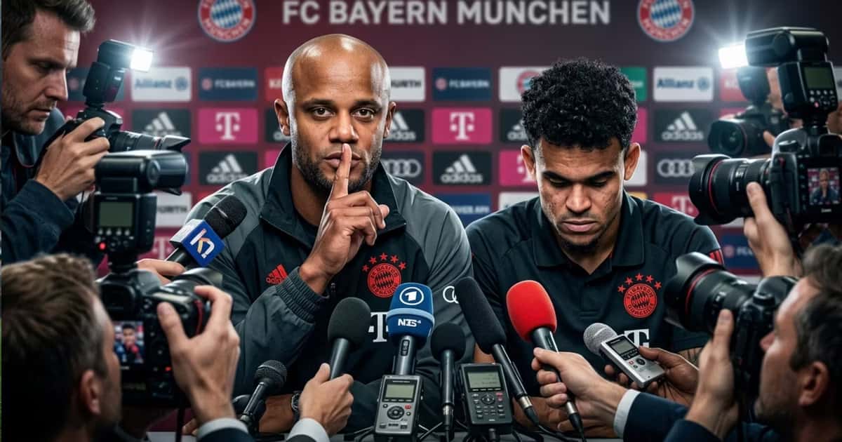 Kompany y Luis Díaz