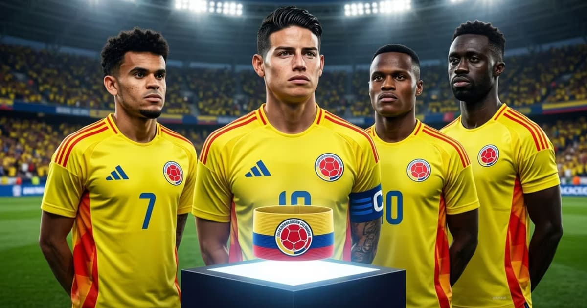 James Rodríguez, Luis Díaz, Jhon Arias y Dávinson Sánchez