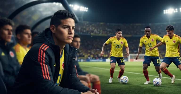 James Rodríguez pierde terreno en la Selección Colombia, hay una advertencia de Néstor Lorenzo