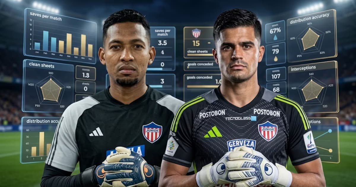 Junior tendría que comparar a José Contreras y Mauro Silveira antes de decidir su arquero