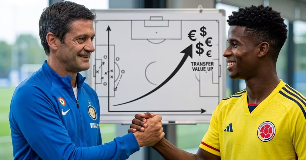Inter de Milán ve fundamental el regreso de Dilan Zárate en 2027