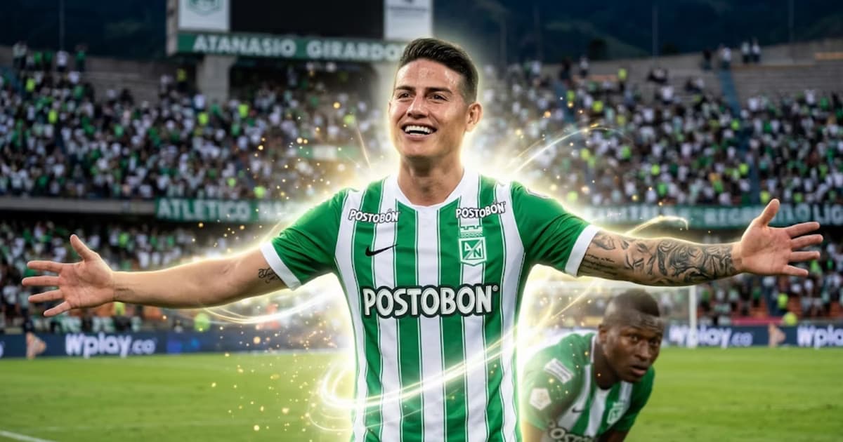 James gana protagonismo en Nacional tras la baja de Marlos Moreno