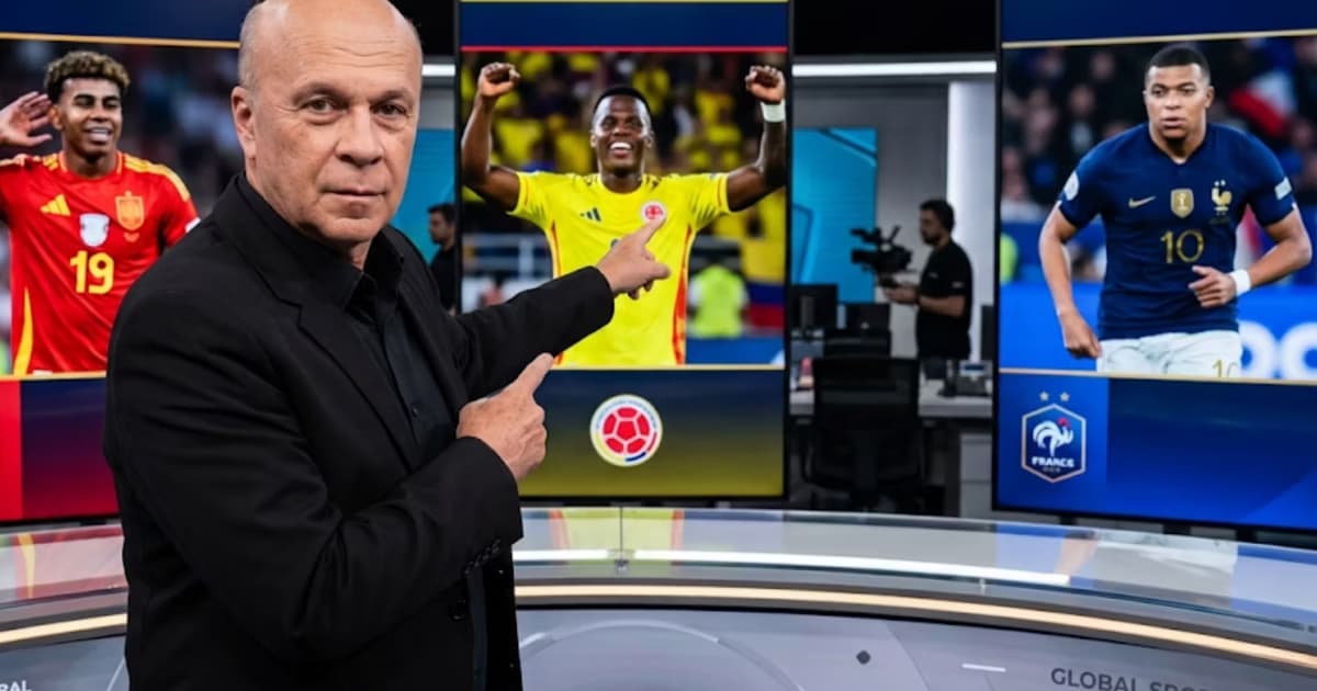 Carlos Antonio Vélez comparó a Colombia con España, Inglaterra y Francia tras el empate 1-1 ante México