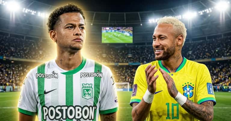 Haydar se inventó una gambeta a lo Neymar y Escorcia estrenó su gol en el Atlético Nacional vs Pasto