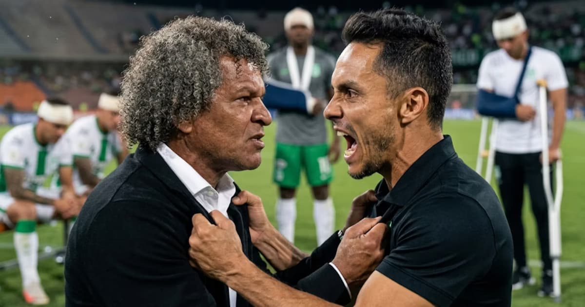 Lucas González criticó a Gamero porque Millonarios solo jugó a hacer faltas ante Nacional