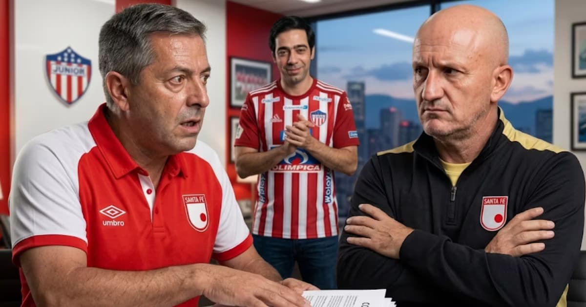 Junior estaría interesado en Pablo Repetto y su no renovación con Santa Fe
