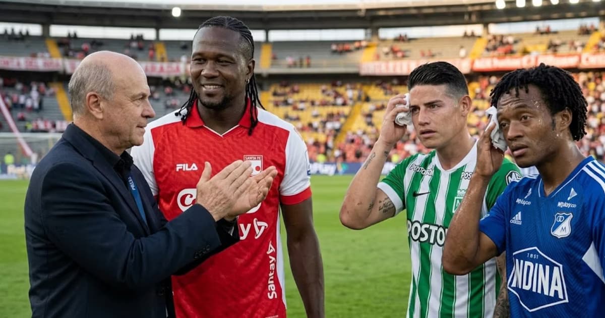 James y Cuadrado quedan bajo presión tras el elogio de Vélez a Rodallega