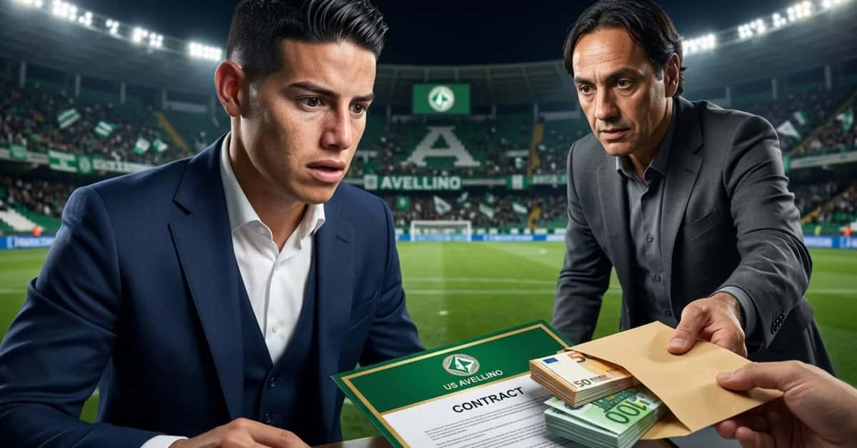 James Rodríguez y Alessandro Nesta