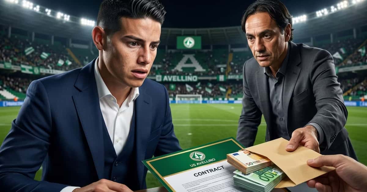 James Rodríguez y Alessandro Nesta
