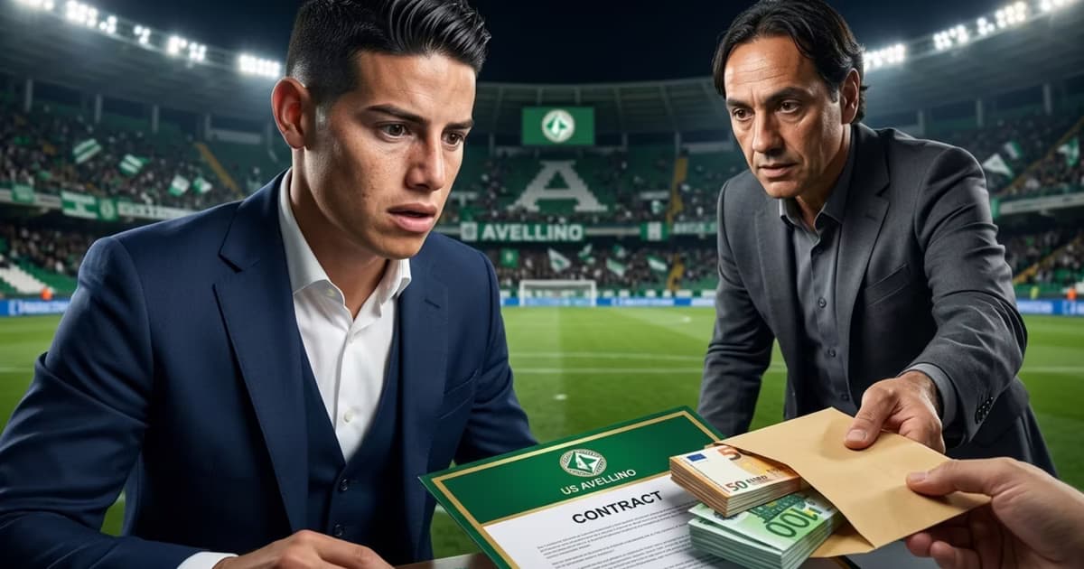 James Rodríguez y Alessandro Nesta
