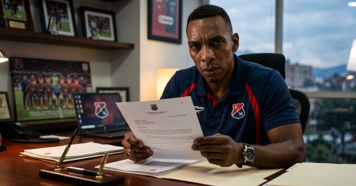 Luis Amaranto Perea en la cuerda floja del DIM y la directiva le puso un límite para mejorar