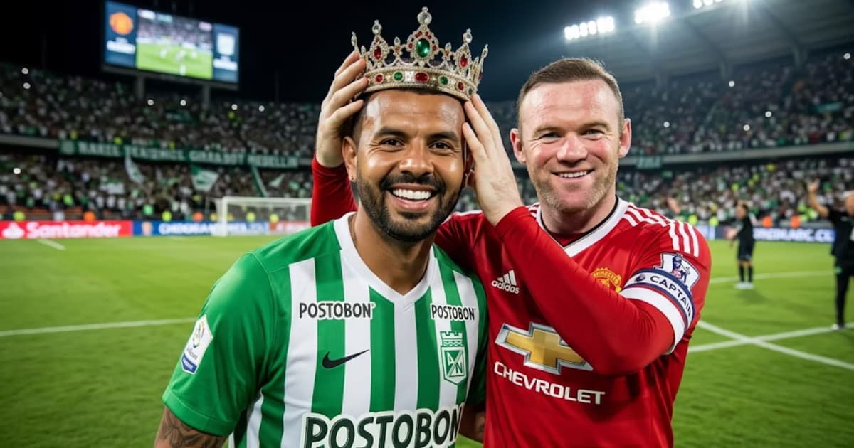 Edwin Cardona iguala récord de Wayne Rooney con golazo en el triunfo de Nacional ante Pasto