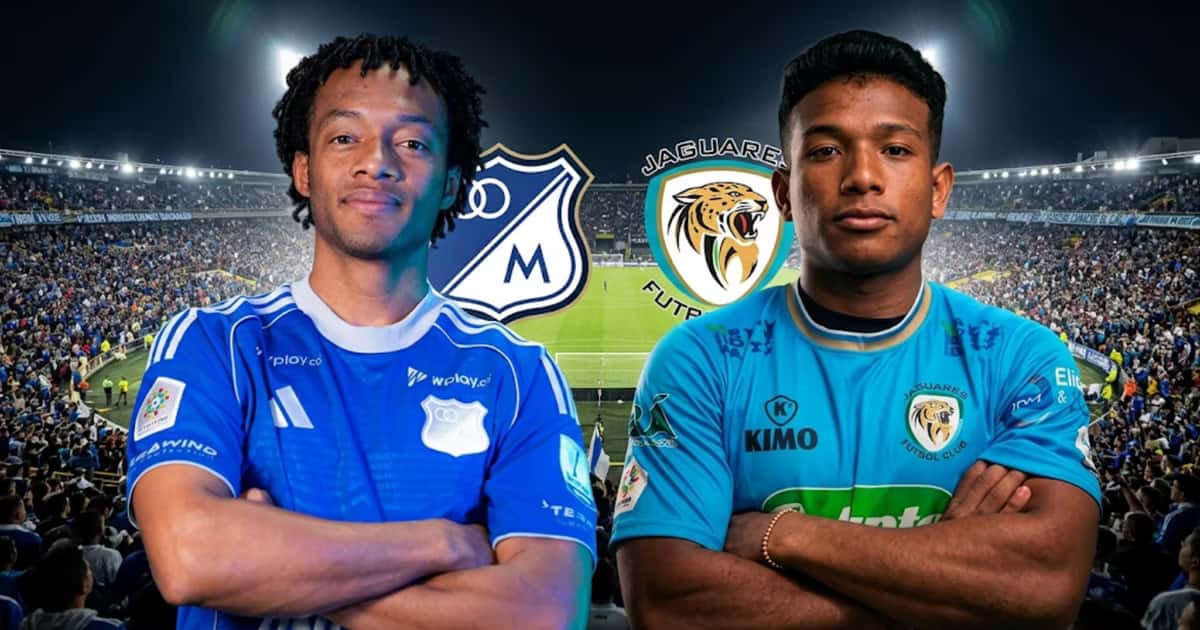 Millonarios vs. Jaguares: hora y dónde ver en vivo hoy