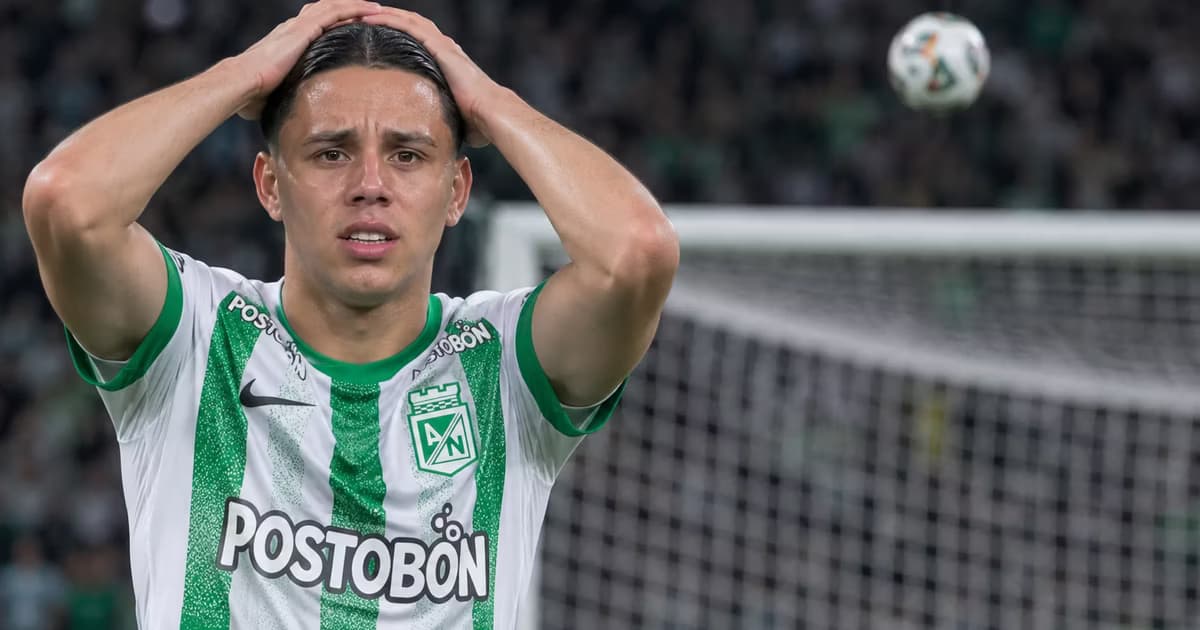 Kevin Parra necesita recuperar la confianza tras fallar un gol con Atlético Nacional