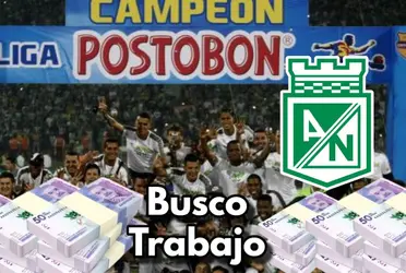 30El jugador tiene un gran pasado en Atlético Nacional y se acaba de quedar sin empleo.
