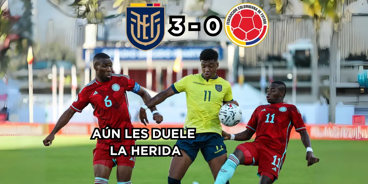 A Colombia le dolió mucho esa derrota contra Ecuador