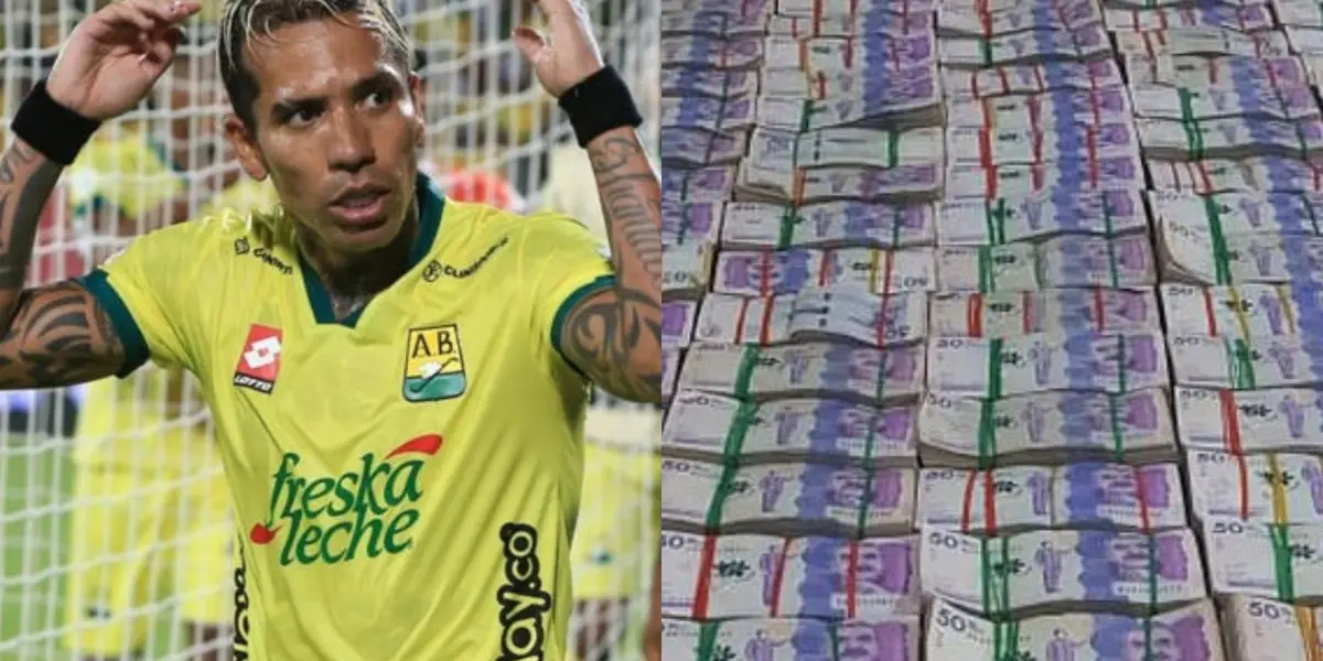 A Dayro Moreno lo pretende un equipo del exterior, pagarían hasta $1000 millones de pesos y el delantero colombiano mandó un mensaje.