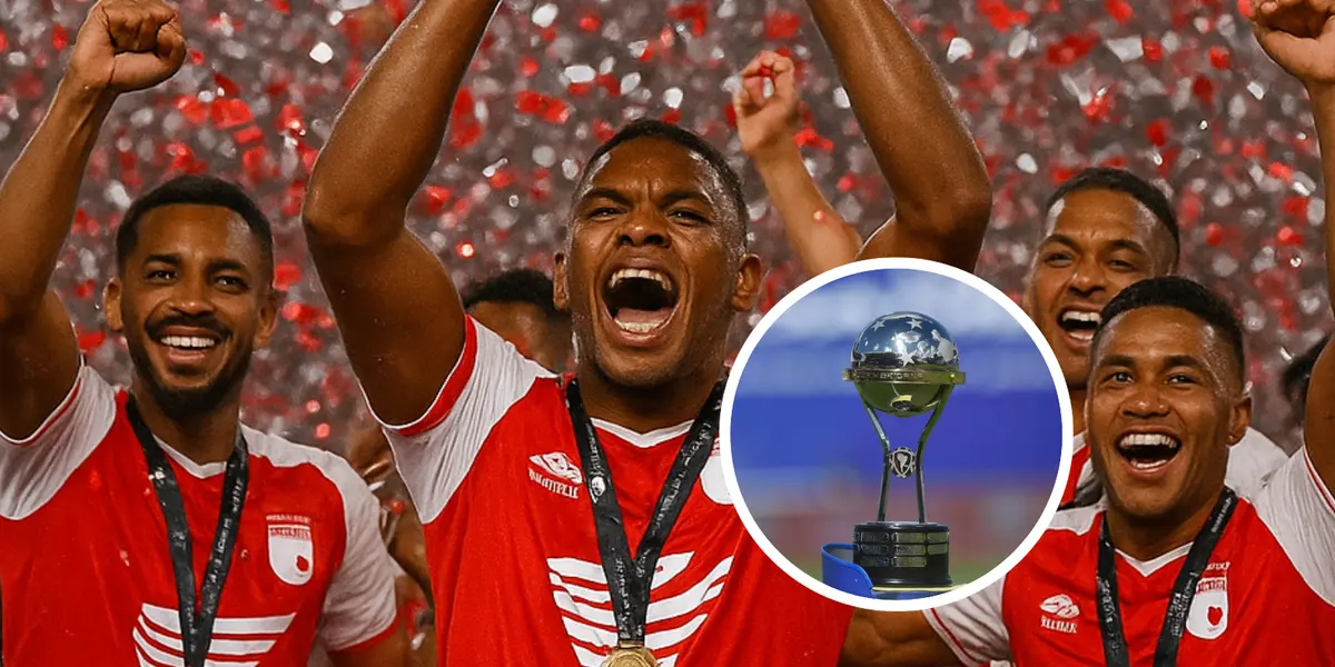 A despedirlo con aplausos, el crack que colgará los guayos tras ganar la Sudamericana con Santa Fe Foto: Chat GPT y Sudamericana