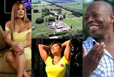 A Esperanza Gómez le llega el karma, antes rechazó ir a la finca de Faustino Asprilla.