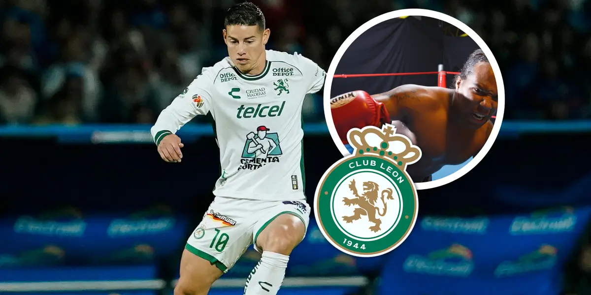 A James Rodríguez le cayó una pésima noticia mientras jugaba con León Foto: Club León, Pexels y Escudoteca
