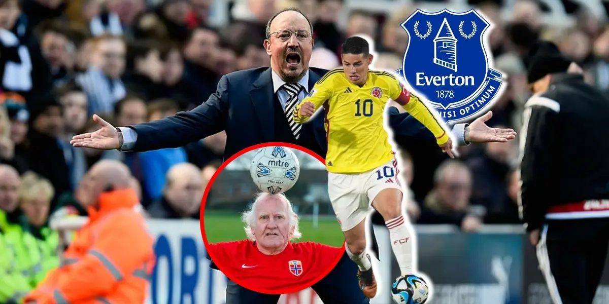 A James Rodríguez le llegan noticias desde el Everton de Inglaterra su ex equipo.
