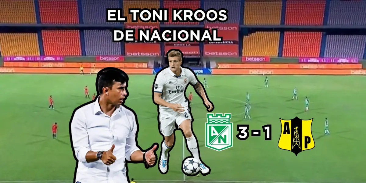 A Jhon Jairo Bodmer le llegó el nuevo Toni Kroos de Atlético Nacional.