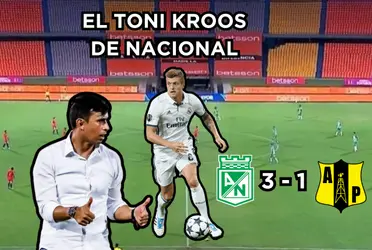 A Jhon Jairo Bodmer le llegó el nuevo Toni Kroos de Atlético Nacional.