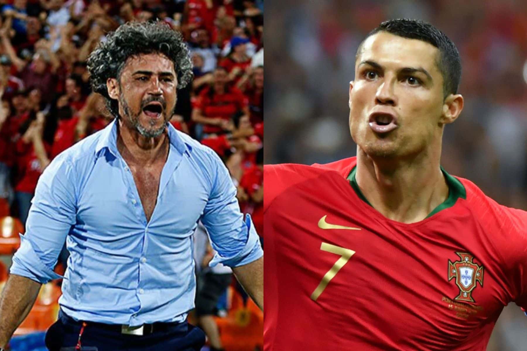 A Leonel Álvarez le tocó vivir un episodio como le sucedió a Cristiano Ronaldo hace poco tiempo.