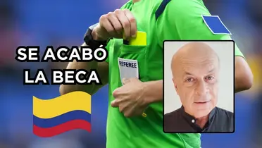 Se acabó la beca, Carlos Antonio Vélez reveló que pasará con los árbitros en Colombia