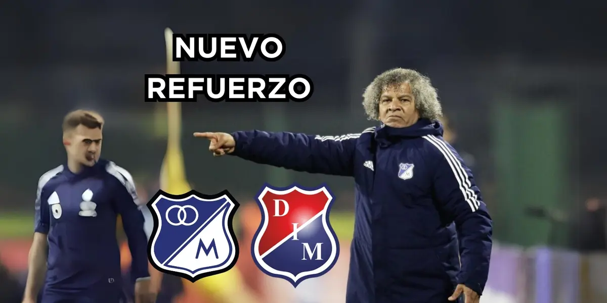 A Millonarios FC le llegó un nuevo refuerzo horas antes de enfrentar al DIM.