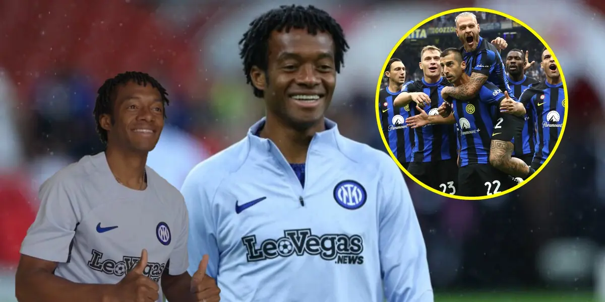 A pesar de estar lesionado, la buena noticia que recibió Juan Cuadrado en Inter
