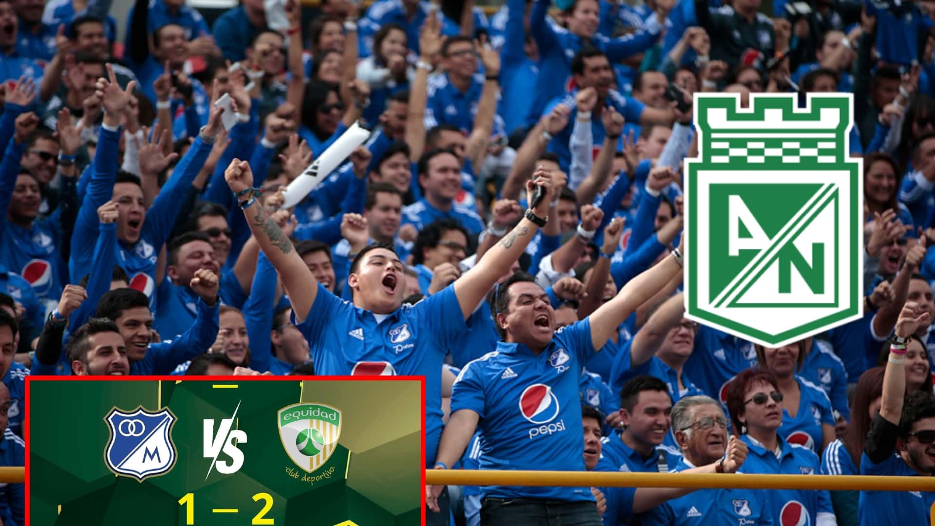 A pesar de la crisis azul, el ejemplo que dan hinchas de Millonarios a Nacional