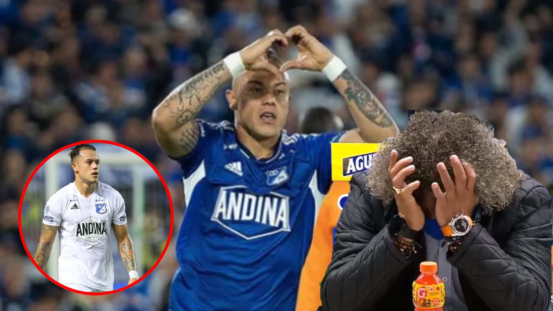 A pesar de marcar con Millonarios, la mala noticia de Leonardo Castro a Gamero