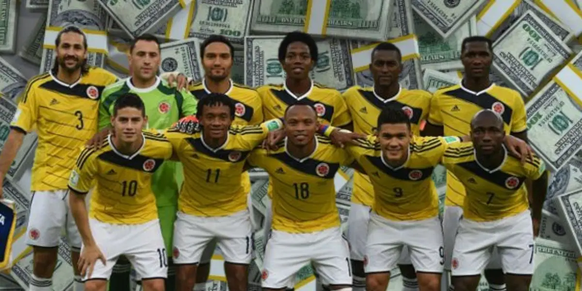 A pesar de ser eliminados en los octavos de final, el equipo colombiano se llevó una buena cifra.
