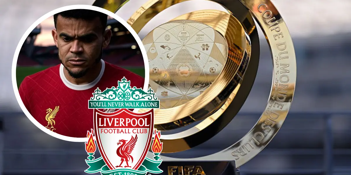 A pesar de su grandeza, Luis Díaz y Liverpool no están en el Mundial de Clubes. Aquí la sorprendente razón. Foto: FIFA, Escudoteca y Grox