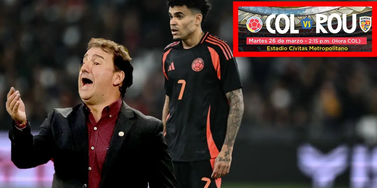 A pocas horas de Colombia vs Rumanía, lo que haría Néstor Lorenzo con Luis Díaz