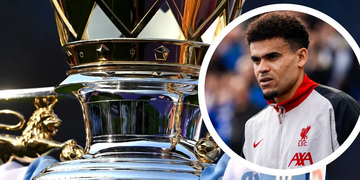 ¡A un paso del título! La acción de Luis Díaz en Inglaterra. Foto: Premier League y Luis Díaz