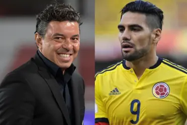 Actualmente el delantero colombiano es formado por el estratega de River Plate, incluso lo incribió en el listado que participá de la Copa Libertadores.